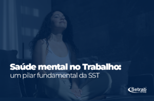 Saúde mental no ambiente de trabalho